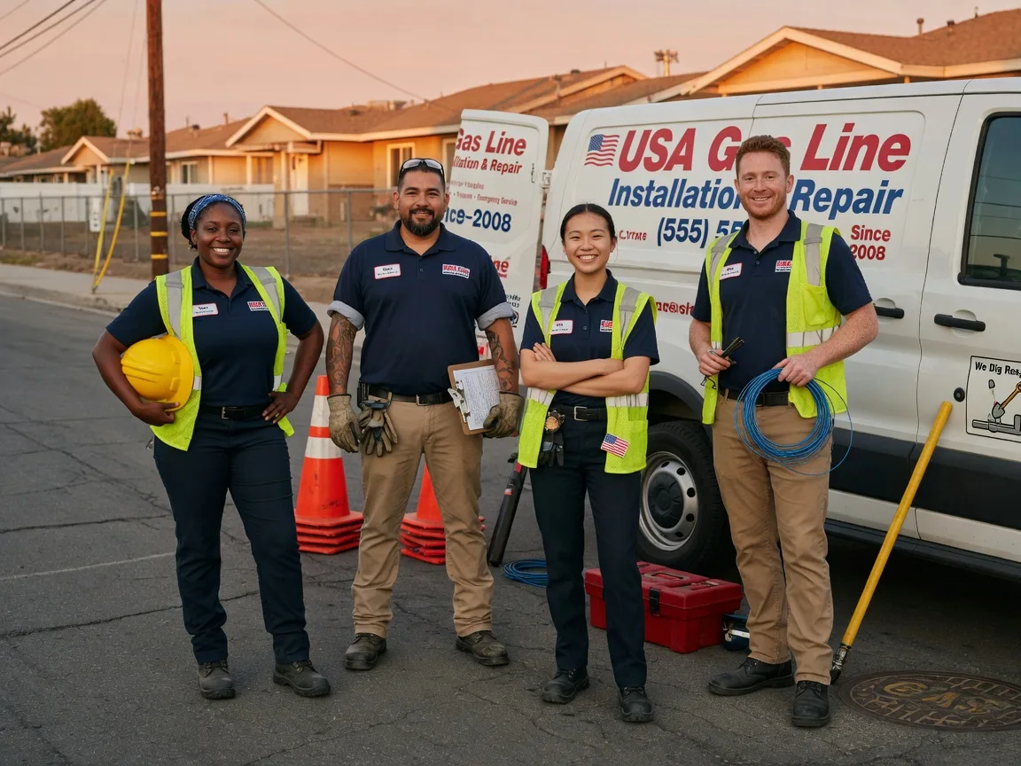 Gas Line Installation company in Colfax, WI
